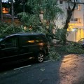 Oluja u Srbiji: Vetar rušio drveće, kranove, lomio prozore… (foto/video)