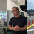 Vučić obišao posebnu sobu za kontrolu tunela Laz i Munjino brdo: "Ovo je čudo od agregata" (VIDEO)