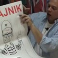 Petar Đurić u slobodnom crtanju mete predsedniku države dok deli ministarske funkcije (video)