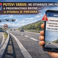 Putevi Srbije: Ne otvarajte SMS poruke o nenaplaćenoj putarini ili prekoračenju brzine