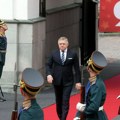 Diplomatski maraton na Dan pobede: Počeo sastanak Putina i Fica