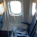 Delovi motora razbili prozor aviona Rajanera kroz koji umalo nije ispao putnik iz Srbije