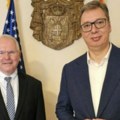 Vučić na sastanku sa Kristoferom Hilom Glavna tema unapređenje srpsko-američkih političkih i ekonomskih odnosa (foto)