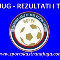 Zona Jug – rezultati 1. kola