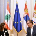 "Srbija će za nju uvek biti drugi dom": Vučić primio u oproštajnu posetu ambasadorku Libana Nadu Al Akl (foto)