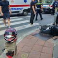 Motociklista teško povređen u Bariču: Mladić izgubio kontrolu i zakucao se u automobil - bore mu se za život!
