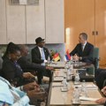 Đurić sa ministrima spoljnih poslova Gane, Somalije, Gvineje Bisao i Kameruna