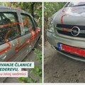 Članici ZLF iz Smedereva drugi put vandalizovan automobil u godinu dana