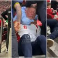 VIDEO Šalom Kosova provocirao Srbe na stadionu: Obezbeđenje se surovo obračunalo s navijačem posle sramnog gesta
