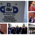 Burni studentski izbori u Novom Sadu: Blokada kutija na izborima za studentski parlament na Filozofskom fakultetu