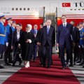 Erdogan u Srbiji – svečani doček ispred Palate Srbija