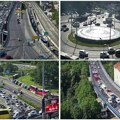 Jutro u Beogradu počelo haotično: Evo gde su najveći zastoji (Foto)