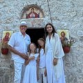 Zvairite na intimno slavlje milijardera: Ivana Berendika i Tomas Jermoluk krstili decu u pravoslavnoj crkvi u Crnoj Gori