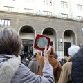 Apelacioni sud Održan protest zbog oslobadajuće presude za ubistvo Slavka Ćuruvije