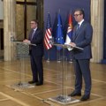Aleksandar Vučić sa američkim zvaničnikom Džejmsom O'Brajanom