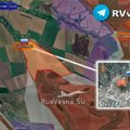 Ruska zastava podignuta iznad Dilejevke kod Džeržinska (mapa/video)