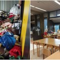 (Foto/video) lisica luta hodnicima, u slušaonicama sektaška obeležja Evo šta su sve pronašli jutros u prostorijama Filozofskog…