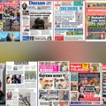 Naslovne strane današnjih novina: Prelistavanje štampe za četvrtak, 1. oktobar 2026. godine
