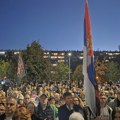 „Ovo je borba za 25. oktobar, za izbornu noć“: Održan skup podrške redakciji portala Nova.rs (FOTO, VIDEO)