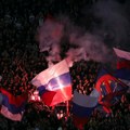 Срби и Руси браћа заувек: У тужном тренутку за руски народ Делије развиле транспарент подршке! (видео)