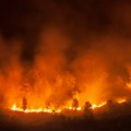 Izbio požar kor Šibenika: 50 vatrogasaca na terenu VIDEO