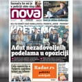 „Nova“ piše: Da li su podele u opoziciji „otvorile vrata“ dobrom rezultatu Sava Manojlovića