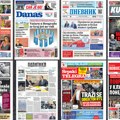 Naslovne strane današnjih novina: Prelistavanje štampe za subotu, 3. maj 2025. godine