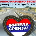 Veliko narodno veselje u Požegi: Slavi se otvaranje auto - puta, dobro došao Miloše!