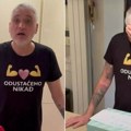 Čeda Jovanović plače na Instagramu: Razbio se na komade, a Aca Kos ga snima sve vreme (video)