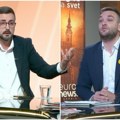 Burno u studiju Euronews Srbija: Ljutovac i Obrknežev u nikad oštrijem klinču oko mitinga u Novom Sadu (video)