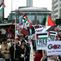 Protest u Londonu zbog rata u gazi: Hiljade propalestinskih demonstranata ispred britanskog parlamenta