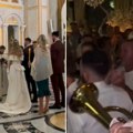 Luka Vildoza i Milica Tasić se venčali u Hramu Svetog Save: Kum je poznati košarkaš, večita želja navijača Zvezde