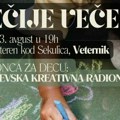 Zbor građana MZ Veternik organizuje Dečije veče sa predstavom i radionicama