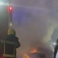 Taksi vozilo potpuno izgorelo u Bresnici kod Milijine pumpe [video]