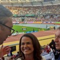 Vučić s Katalin Novak i knezom Albertom od Monaka na otvaranju Svetskog prvenstva u atletici u Budimpešti