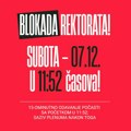 Blokada Rektorata Univerziteta u Kragujevcu se nastavlja