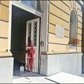 Crvenom bojom poliven ulaz u užičku skupštinu