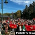 Na Cetinju obilježena godišnjica protesta zbog ustoličenja mitropolita Srpske pravoslavne crkve Joanikija