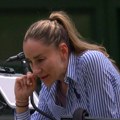 Srpkinji se smejao ceo stadion u polufinalu Vimbldona: Marijana morala da smiruje Britanca