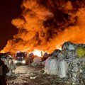 Veliki požar u osječkoj fabrici, upozorenje građanima (FOTO)