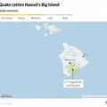 Nema veće štete od zemljotresa magnitude 5,7 na Velikom ostrvu Havaja