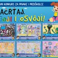 Izabrani dobitnici nagrada na četrnaestom likovnom konkursu „Nacrtaj, oboji i osvoji“