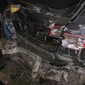 Prvi snimak posle teške nesreće u Novom Pazaru: "Audi" potpuno zgužvan, više osoba povređeno