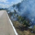 Požar na otvorenom prostoru u Zelenoj zoni, u blizini fabrika Aptiv i Erenli
