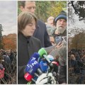 (FOTO) Buket mikrofona u Pionirskom parku: Nikad veća zainteresovanost medija na konferenciji Studentske liste