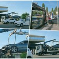 Pogledajte kako je za dlaku izbegnuta tragedija na dorćolu! Isplivali novi detalji nesreće: Maloletnica "audijem" uletela u…