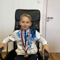Desetogodišnji Jovan ponovo brani titulu državnog prvaka u gimnastici
