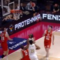 Oproštaj od cveleta, pa na krilima nvore do 1:0 Crvena Zvezda pobedila Cedevita Olimpiju u četvrtfinalu ABA lige