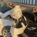 Аутомобил ударио у теретни воз на прузи Суботица - Сомбор