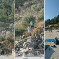 Sramota! Vlasnici bara u Grčkoj nisu hteli da puste Srbina na plažu: "Daj nam 25 evra ili preleti preko stena!" (foto)